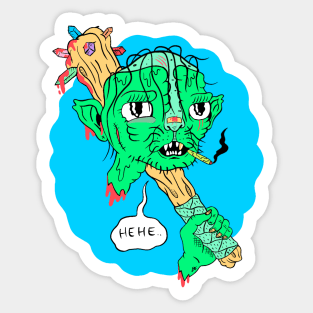 Goblin Sticker